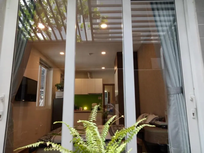 Double Apartment with garden view