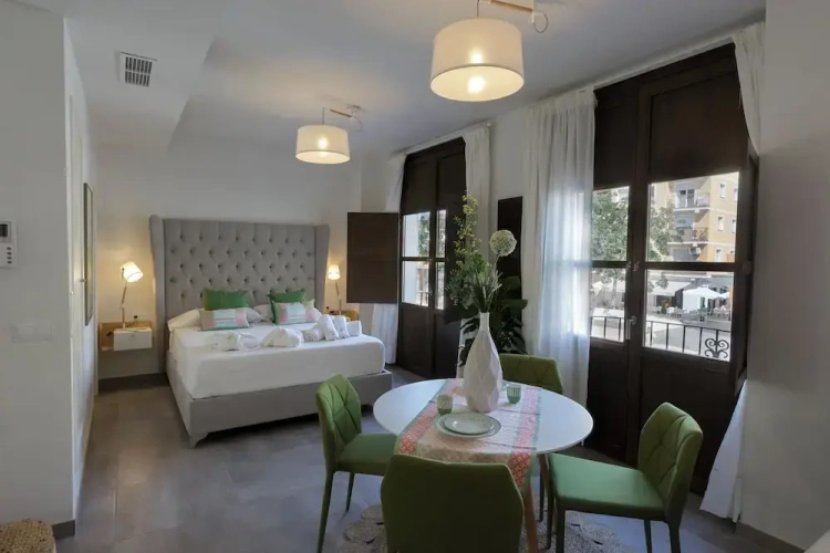 Deluxe Double room with balcony and with city view
