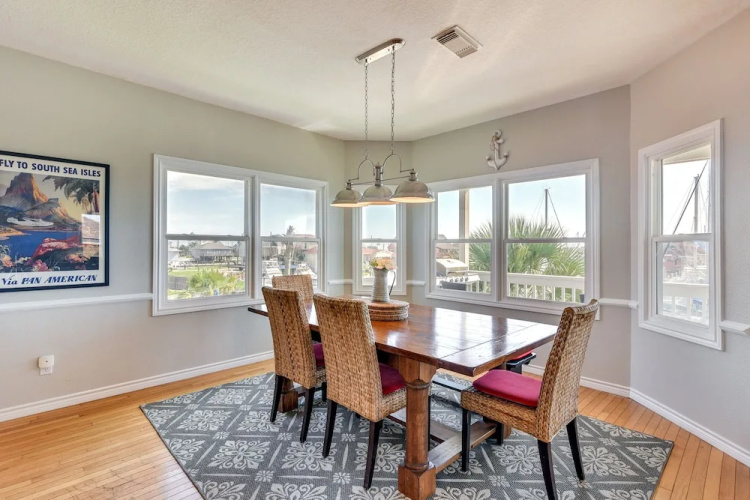 Waterfront Freeport Home: Deck & Private Boat Dock