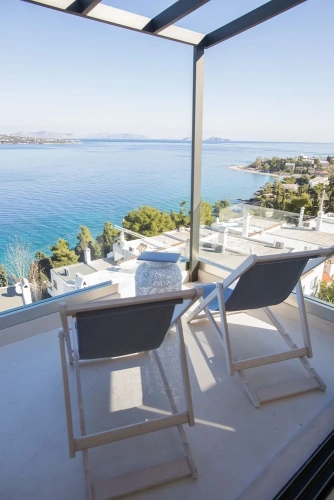 Villa with balcony
