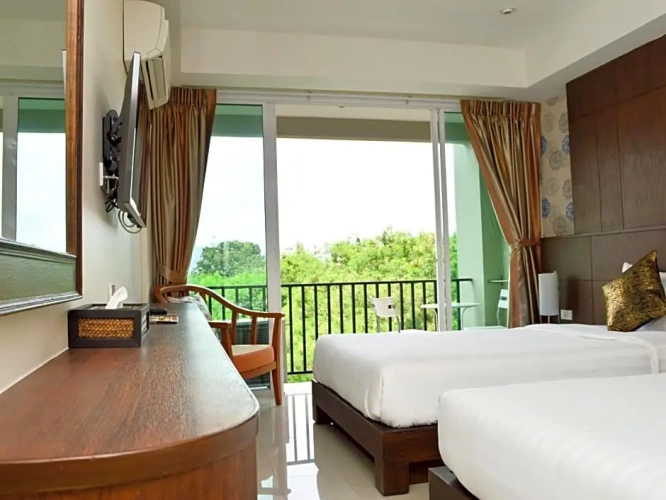 Superior Double room with balcony and with view