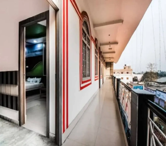 Deluxe Double room with balcony and with city view