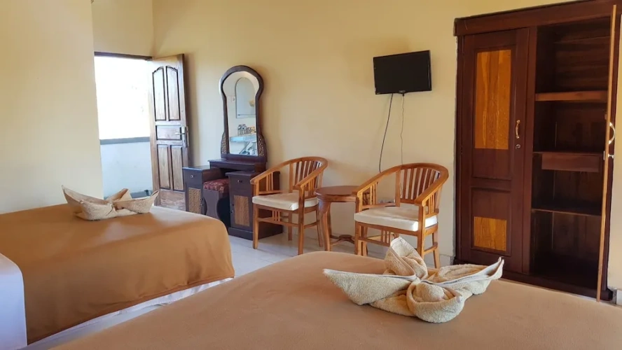 Standard Twin room with pool view