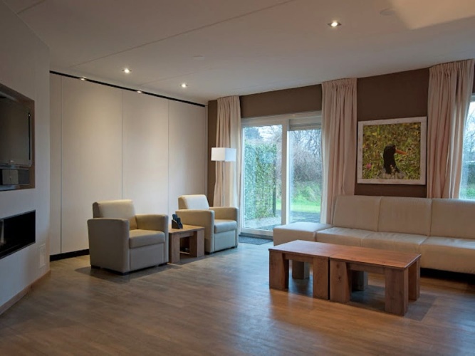 Spacious Villa With Deco Fireplace on Texel