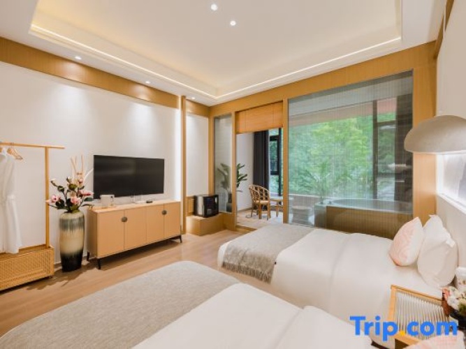 Standard Twin room with mountain view
