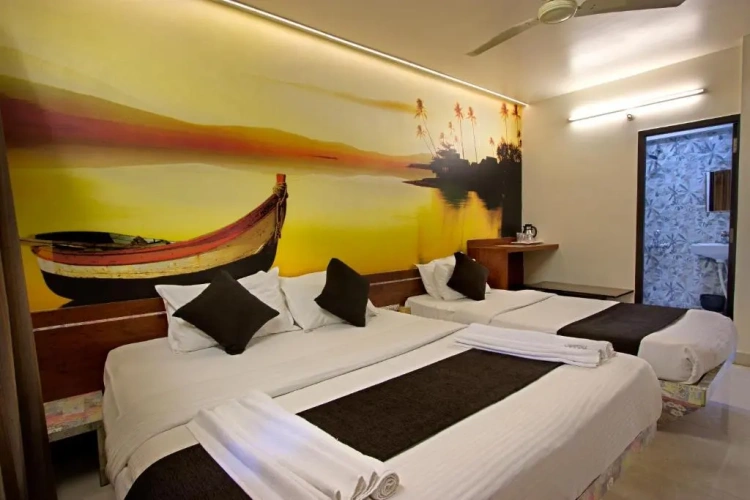 Deluxe Double room with view