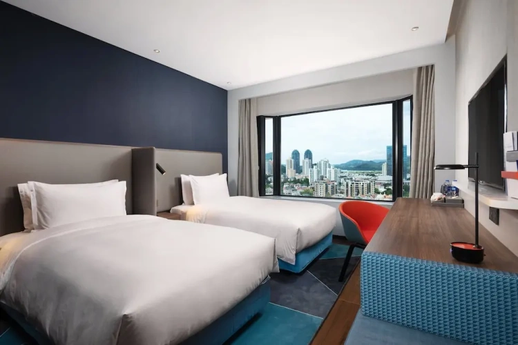 Standard Twin room with city view