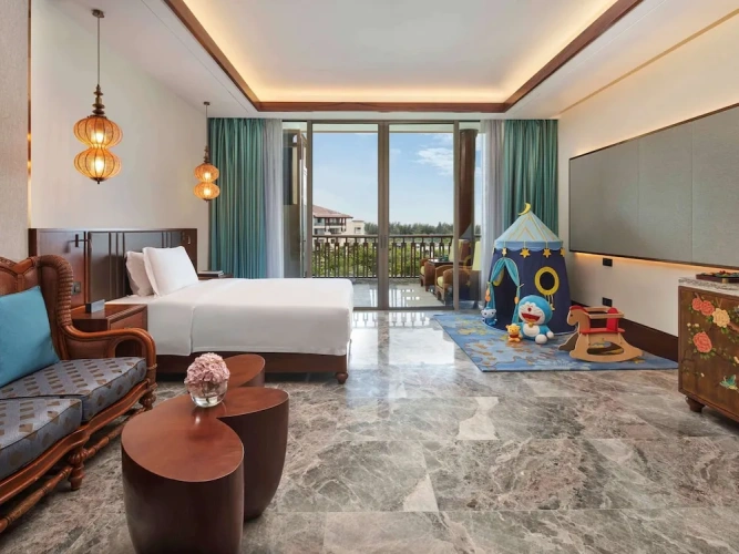 Double Family Suite with garden view