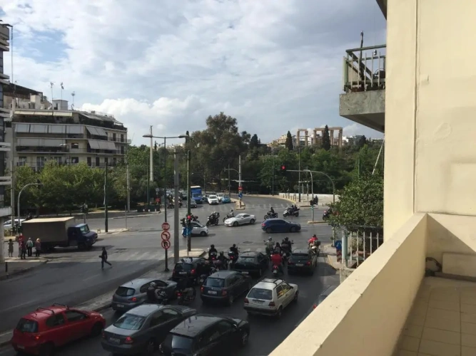 Apartment with balcony and with view