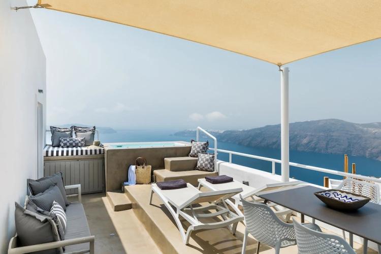 360° Caldera View Villa