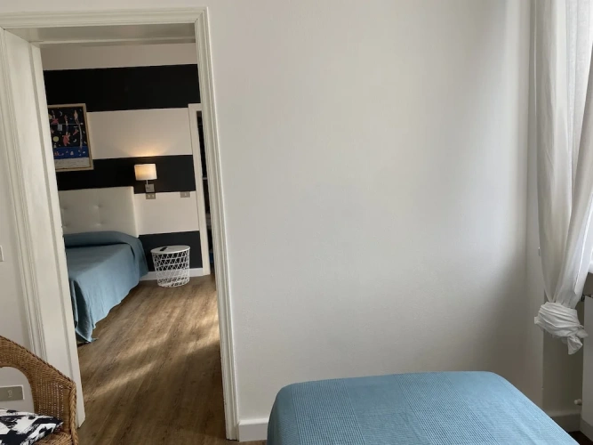 2 Bedrooms Deluxe Triple room with balcony and with sea view