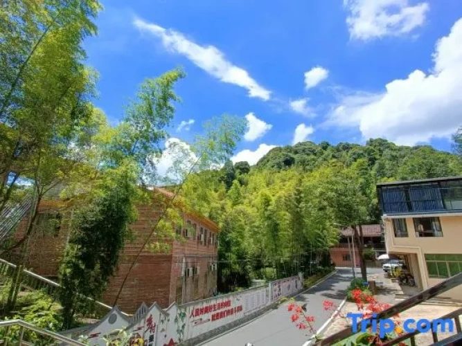 Outside