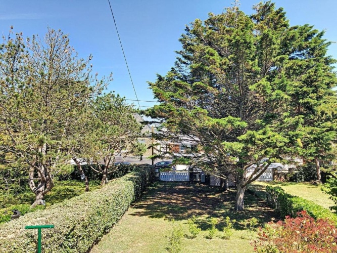 Outside