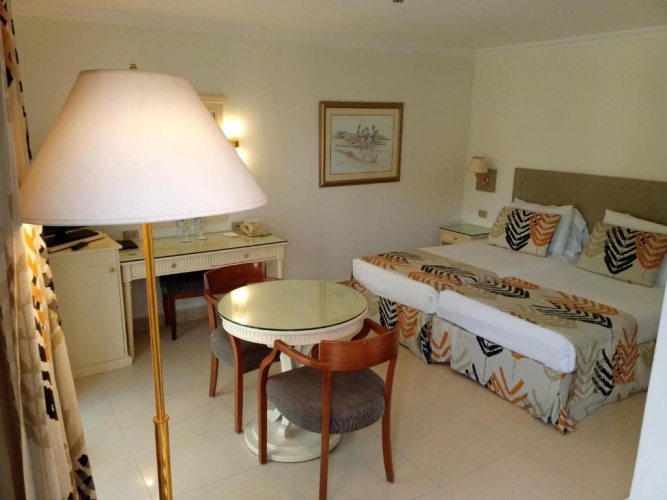 Classic Twin room with garden view