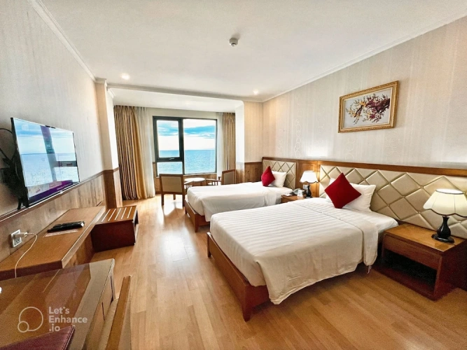 Premium Twin room with ocean view