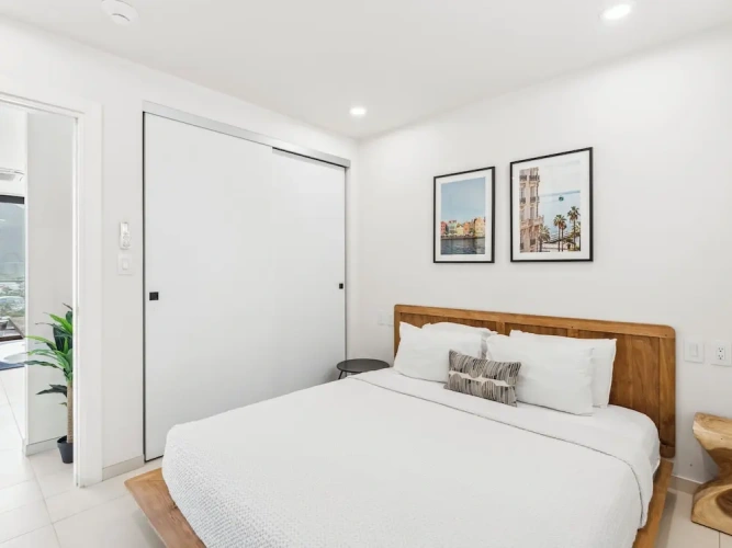 Premier Double Apartment with balcony and with bay view