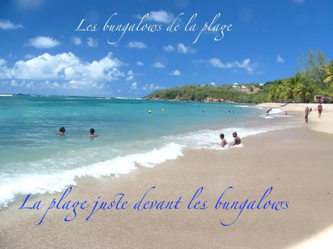 Les bungalows de la plage