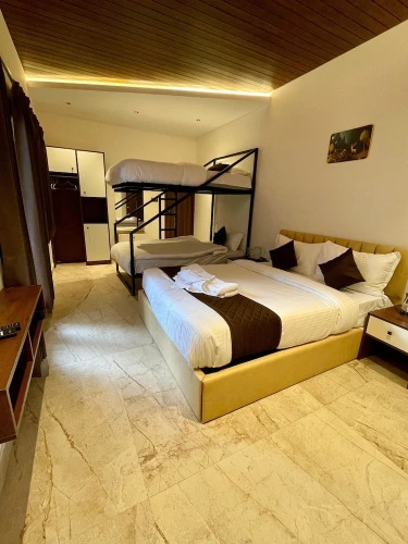 Standard Quadruple room with balcony