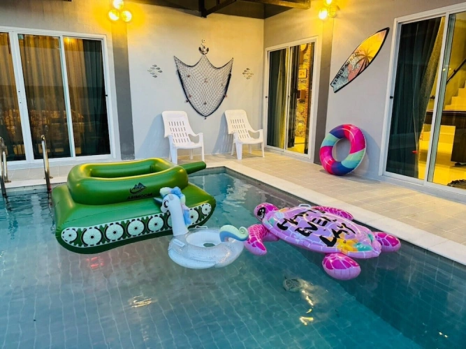 3 Bedrooms Family Villa with pool view