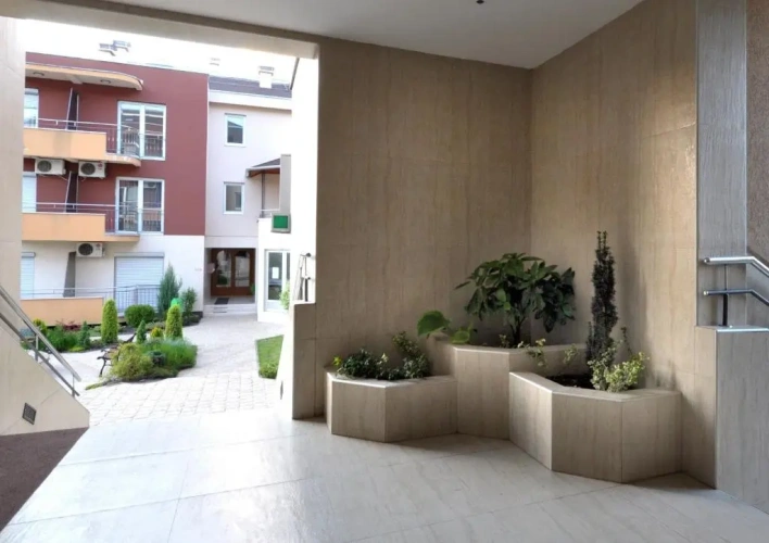 Studio with balcony and with view