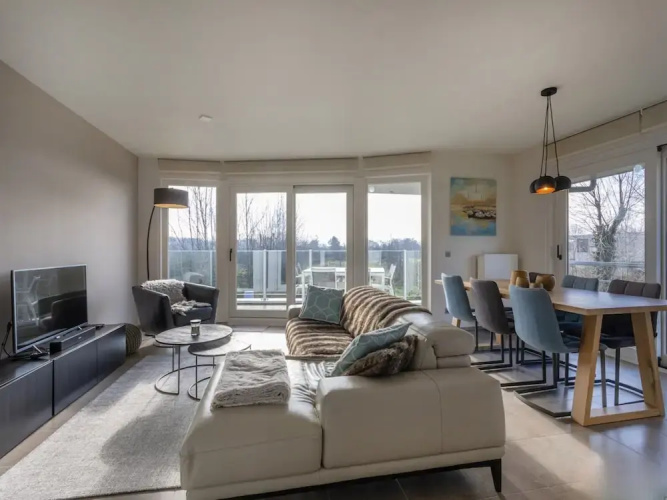 Spacious Apartment With Mill Views in Koksijde