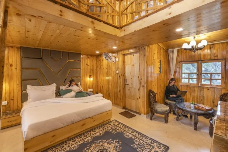 Quadruple Attic Suite with balcony