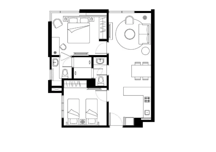 2 Bedrooms Executive room