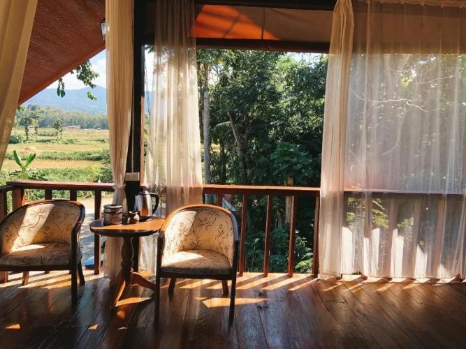 Standard Double room with mountain view