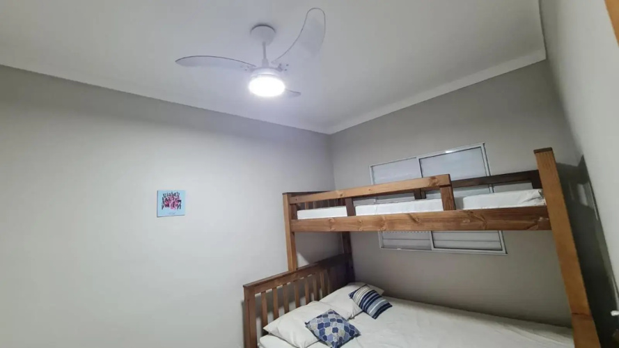 Apartamento Ubatuba com área gourmet