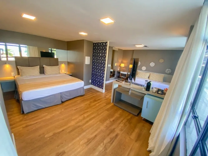 Suite with balcony and with sea view
