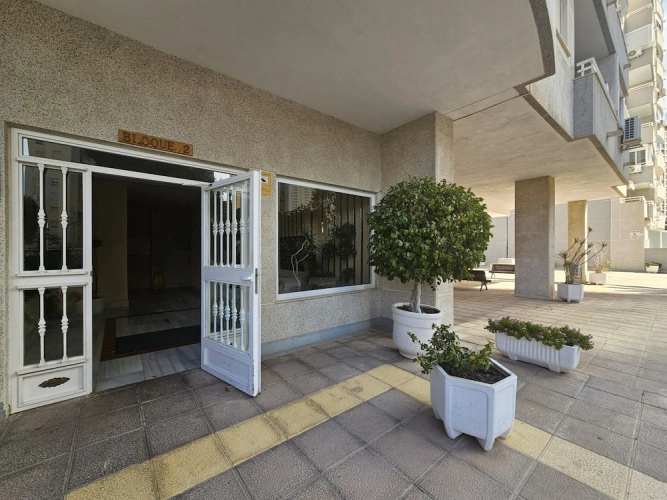 Outside
