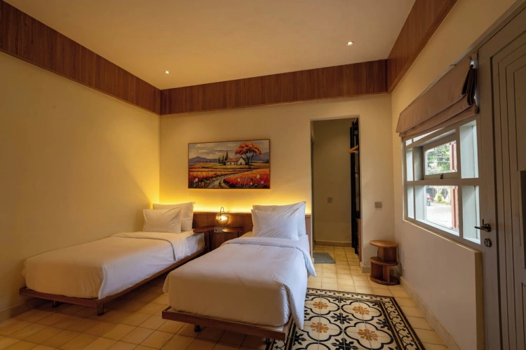 Deluxe Twin room with garden view