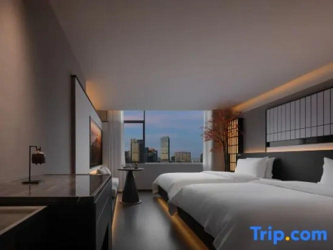 Standard Twin room with city view