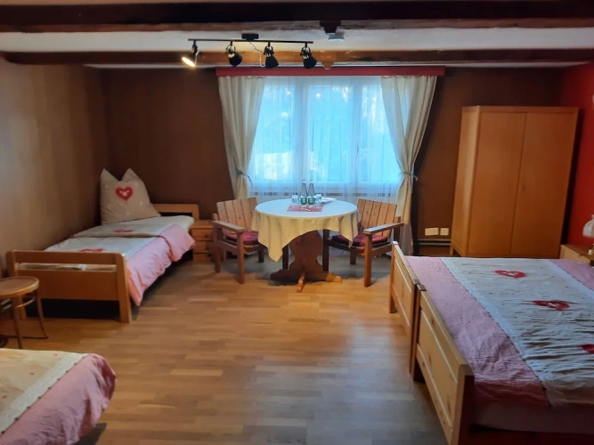 Standard Quadruple room with mountain view