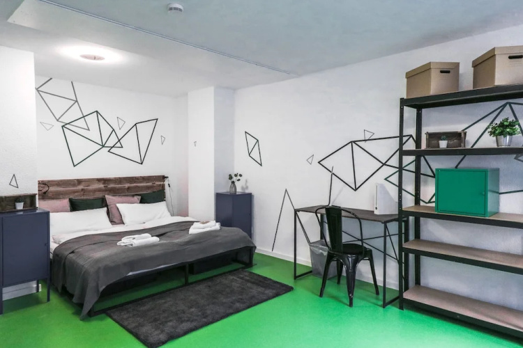 Hostel room superclean for 3