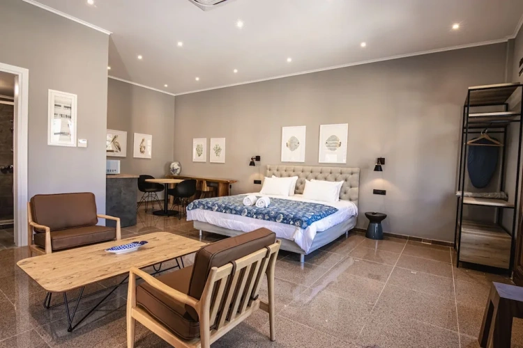 Basement Suite with balcony and with courtyard view