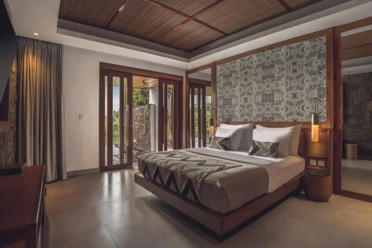 2 Bedrooms Presidential Pool Villa with Rice Field View