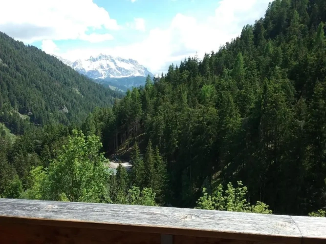 Studio with mountain view