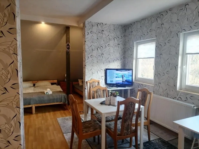 Standard Family room with mountain view