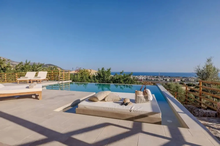 Malia Vista Villa - Private Pool Panoramic Seaview