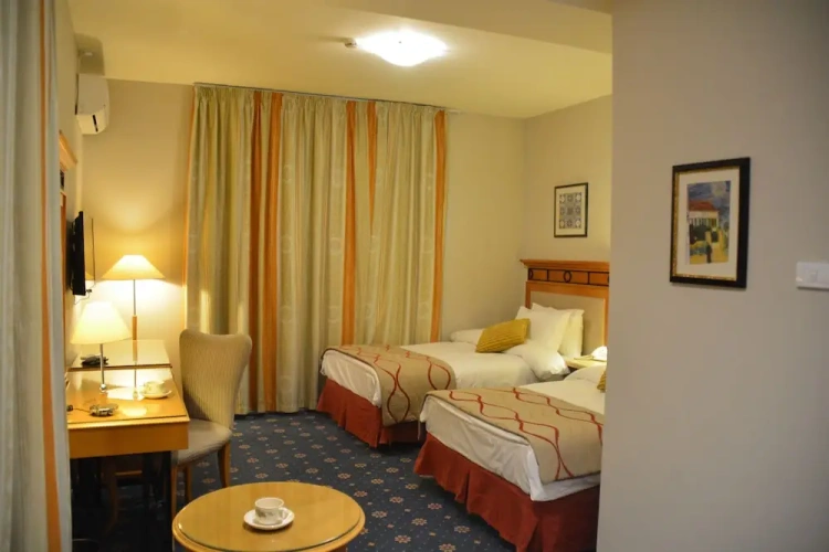 Deluxe Twin room with balcony