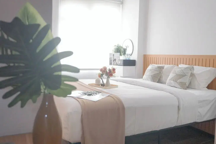 Cozy And Homey Studio At Metropolitan Park Apartment