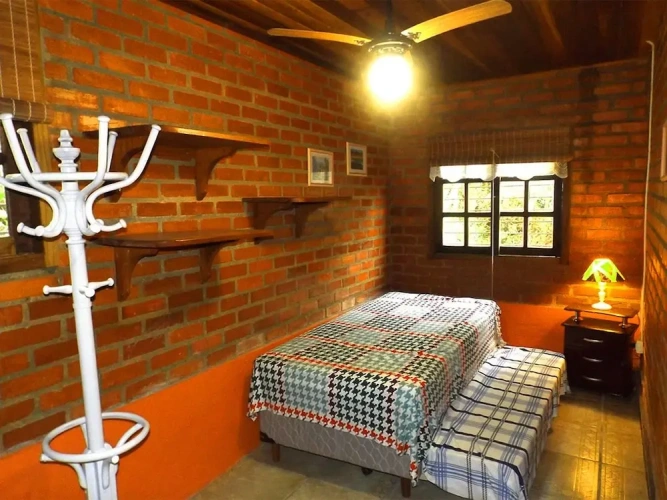 1 Bedroom Standard Quadruple Family Basement room with balcony