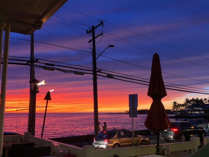 Studio with ocean view