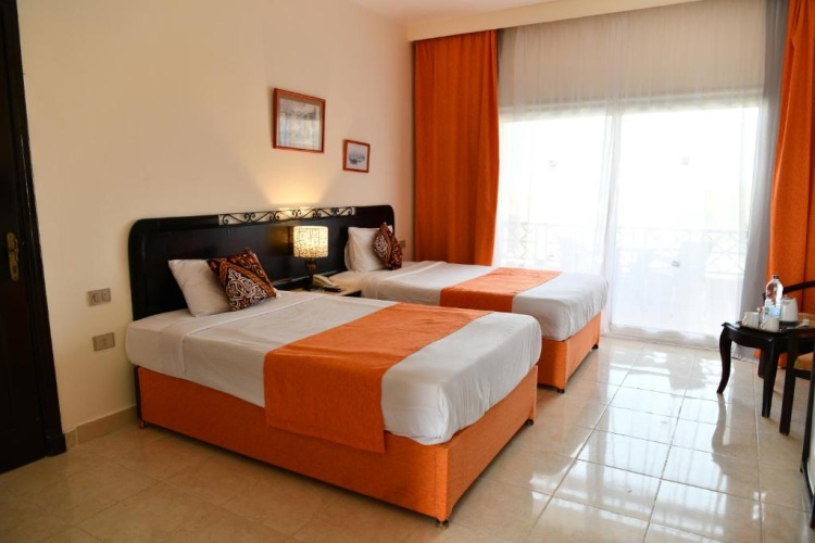 Standard Twin room with pool view