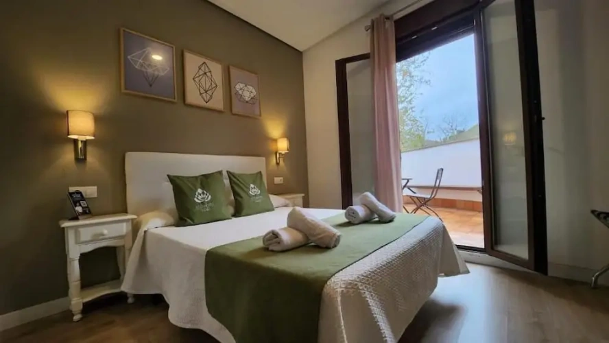 Standard Double room with balcony and with garden view