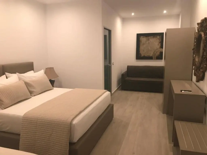 Standard Twin room with balcony and with mountain view