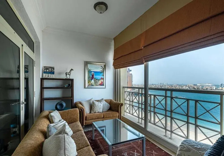 SuperHost- FULL SEA VIEW | SPACIOUS 2 BED | PALM JUMEIRAH