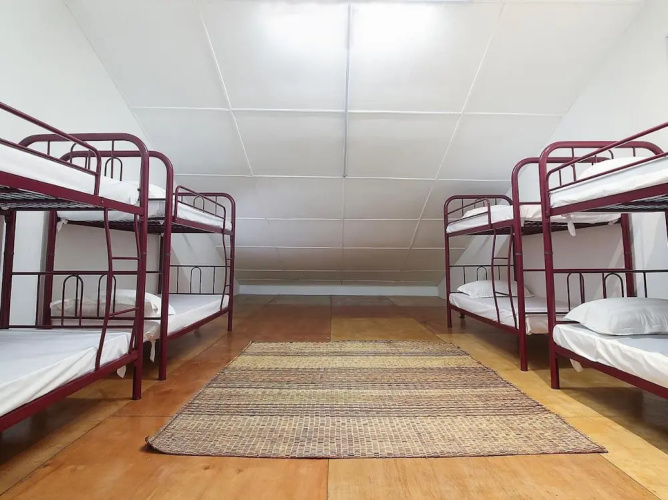 Single Bed in Mixed Dormitory Room With Ac