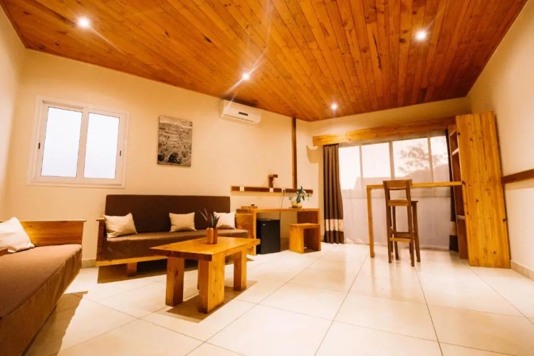 Junior Suite with balcony and with garden view
